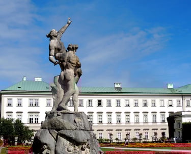 Salzburg statue