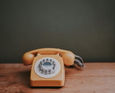 teléfono antiguo marketing