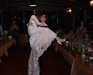 Mekhael Srour and Samar Kal Youssef first dance