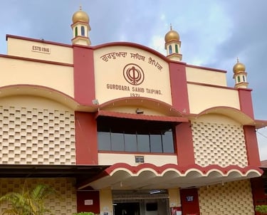 sikh gurdwara taiping front building