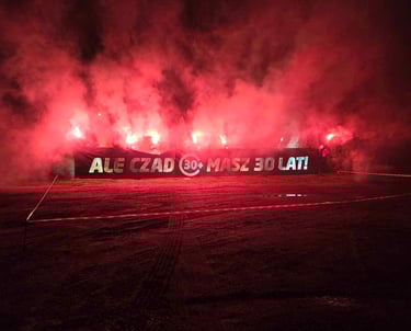 pomysł na prezent 30 lat fajerwerki pirotechnika napis pirobaner