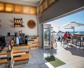 Foam Coffee right next door to Umdloti holiday studio apartment