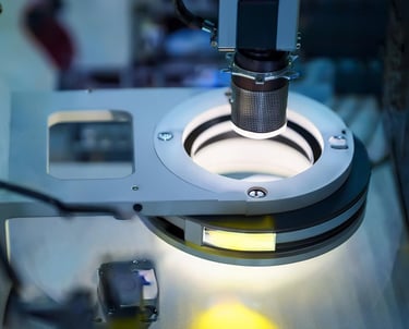 Machine vision ring light for quality inspection