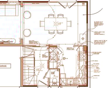 Plan technique 2D