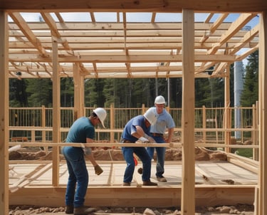 Linden, New jersey house framing