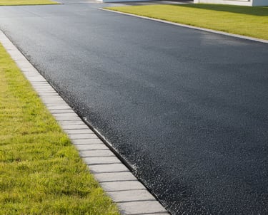 A high quality long lasting tarmac driveway 