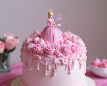 Cinderella and other theme cakes in Kochi, Palarivattom 