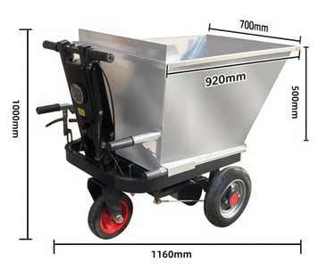  201 Stainless Steel Concrete bucket 