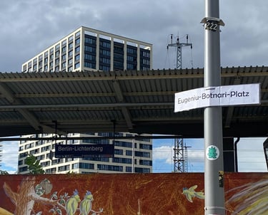 Foto vom Eugeniu-Botnari-Platz.