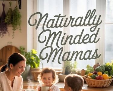 a woman and two children sitting at a table