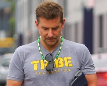 Bradley Cooper is an advocate of One Tribe Foundation.