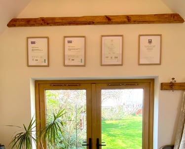 Jenna Louise counselling room interior in Werrington Peterborough