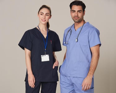 Healthcare Apparel for staff from Bayside Apparel Australia