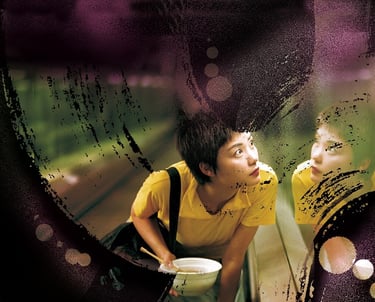 Poster for 'Chungking Express' screening hosted by Auckland International Film Club.