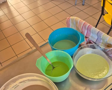Préparation du goûter fantastique