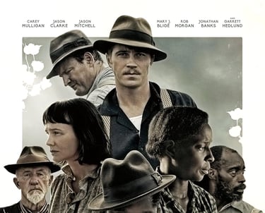 Poster for 'Mudbound' screening hosted by Auckland International Film Club.