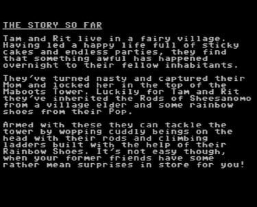 C64 Rodland Backstory