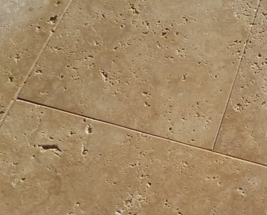 Trawertyn układanka rzymska, klasyczny brąz, kamień naturalny French Pattern