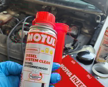 Motul Diesel System Clean адитив за прочистување дизел и бензин dizni инџектори без демонтажа