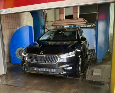 Waschstraße Nürnberg Glänzendes Ergebniss