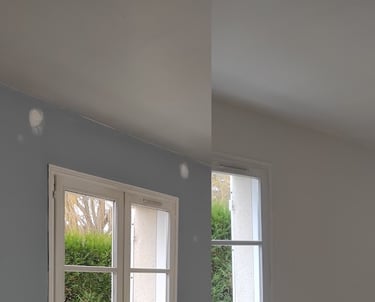 Peinture avant après DEBARD 