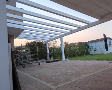 struttura legno pergola
