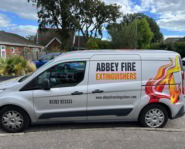 Our Abbey Fire Van