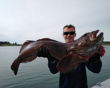 spear fishing in the san juan islands
