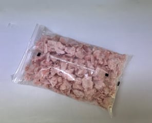 vakuumiertes Produkt, tiefgekühlte Fleischstücke; Huhn