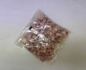 vakuumiertes Produkt, tiefgekühlte Fleischstücke; Hähnchenherz