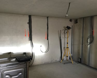 travaux de transformation d'une cuisine