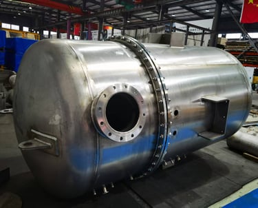 PMI PIPING Stainless Steel Storage Tanks
