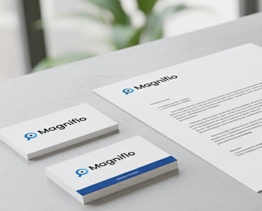 Magnifio Digital Kurumsal Kimlik Tasarımı | Logo ve Marka Kimliği