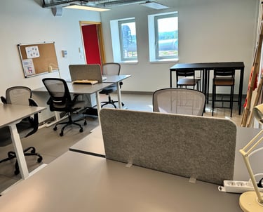 Bureau ergonomique pour travailler assis ainsi que debout