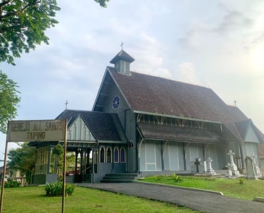all saints chuch taiping exterior view