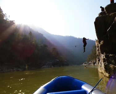 Whitewater Rafting on the Trisuli River
