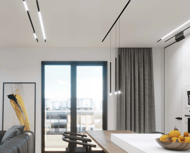 Easy Light Spanndeckensystem reinweiß matt