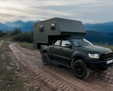 pick-up truck camper