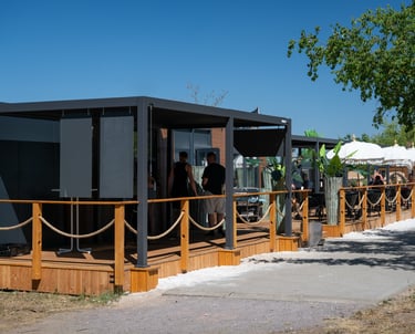 Holzterrasse Gastro