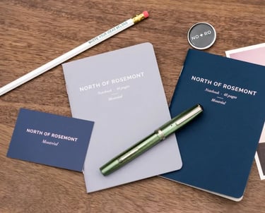 Custom rinted Notepads and Pens for conferences, exhibits and corporate events