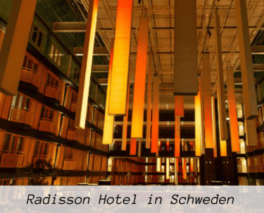 Hoten Schweden mit Akustikdecken