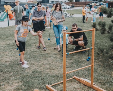 Ladder Ball žaidimas nuomai Klaipėdoje