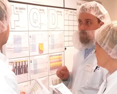 Safety-Quality-Delivery-Cost manage visually