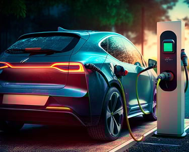 Borne de recharge solaire