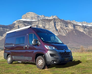van aménagé violet crolles grenoble isère montagne jumper store citroen