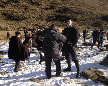 Tournage du documentaire L'épopée du pic Pic du Midi Pyrénéees France