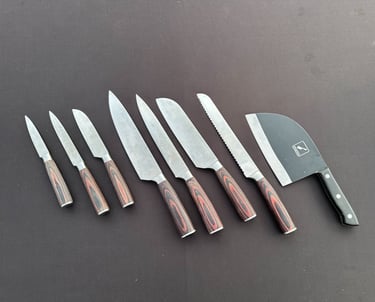 Kitchen set sharpening, local sharpening service, blade sharpening for kitchen equipment