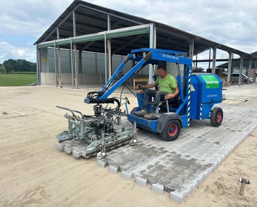 Legmachine voor stenen