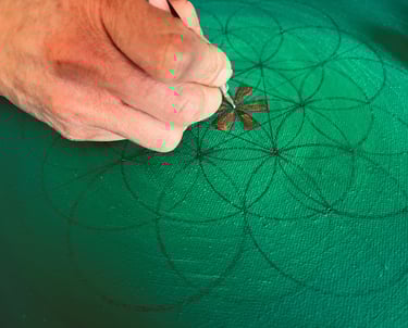 Workshop-heilige Geometrie-Mandala-Selbstentfaltung