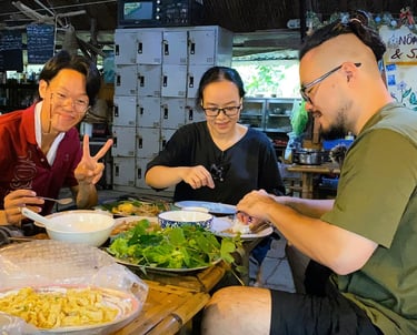 Join us in the open kitchen and learn how to make your favorite Vietnamese dishes.